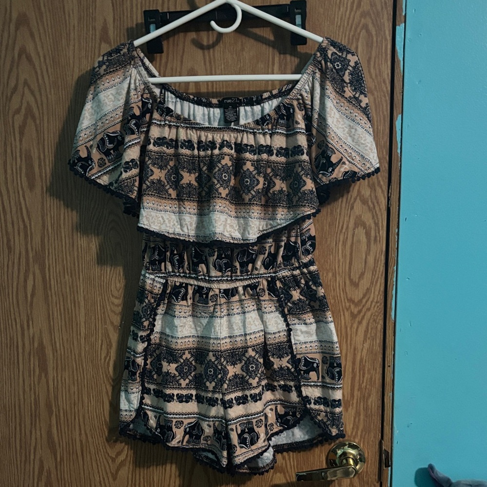 Patterned women’s  One Piece Romper